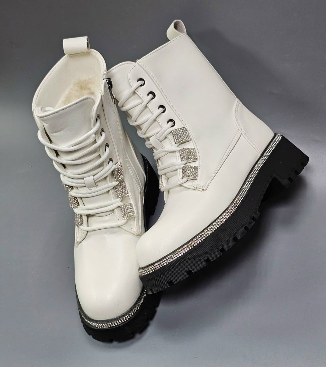 ботинки женские,,белые ботинки зимние женские 2025,белые ботинки,ботинки