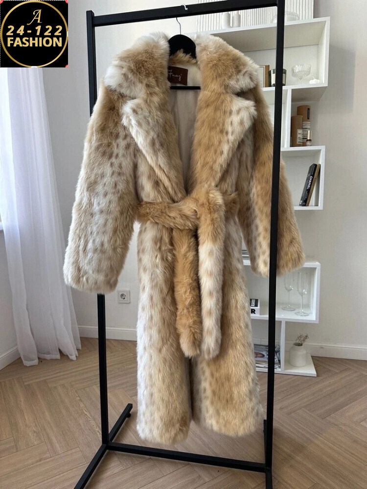 шуба рысь,шуба искусственная из экомеха под рысь,эко шуба,экошуба рысь,искусственная шуба