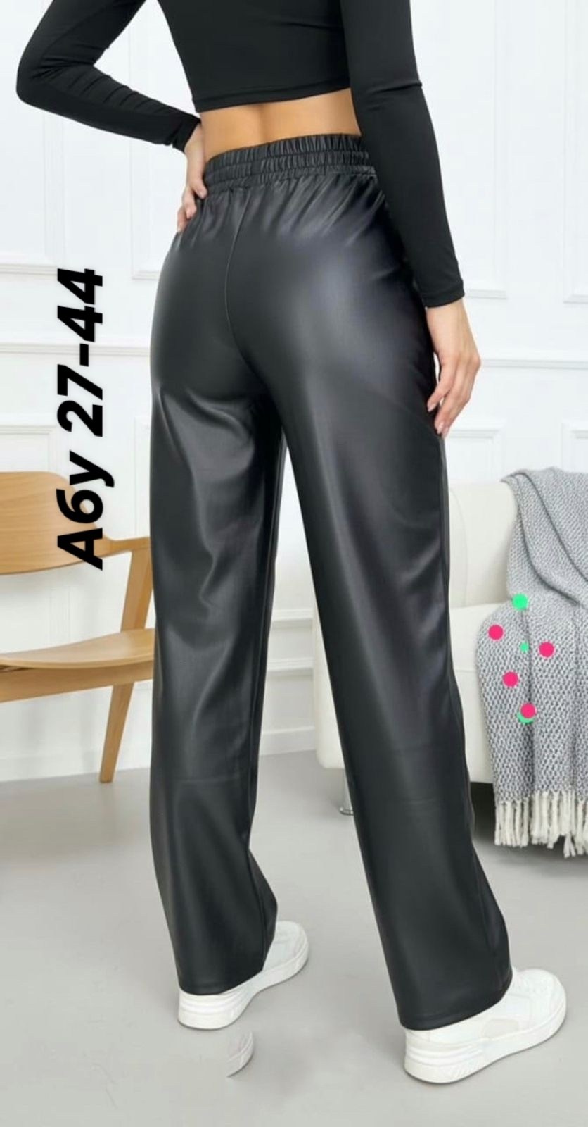 брюки кожаные палаццо,штаны кожаные,штаны из экокожи,женские штаны,брюки женские