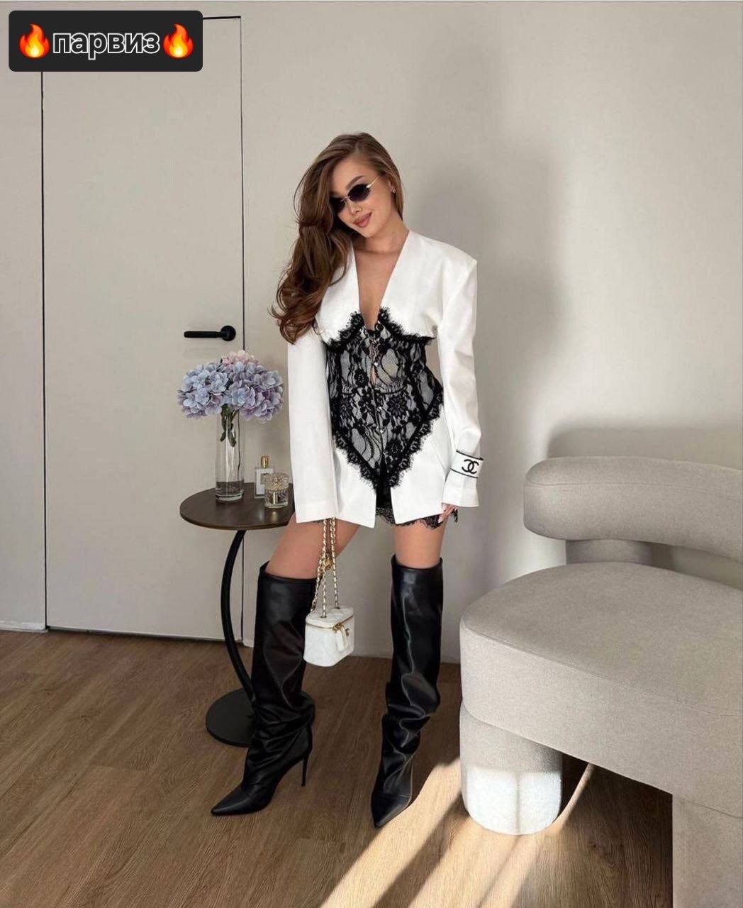 жакет 4forms однобортный приталенный на крючках горький шоколад,жакет с кружевом,пиджак с кружевом,пиджак кружевной,жакет