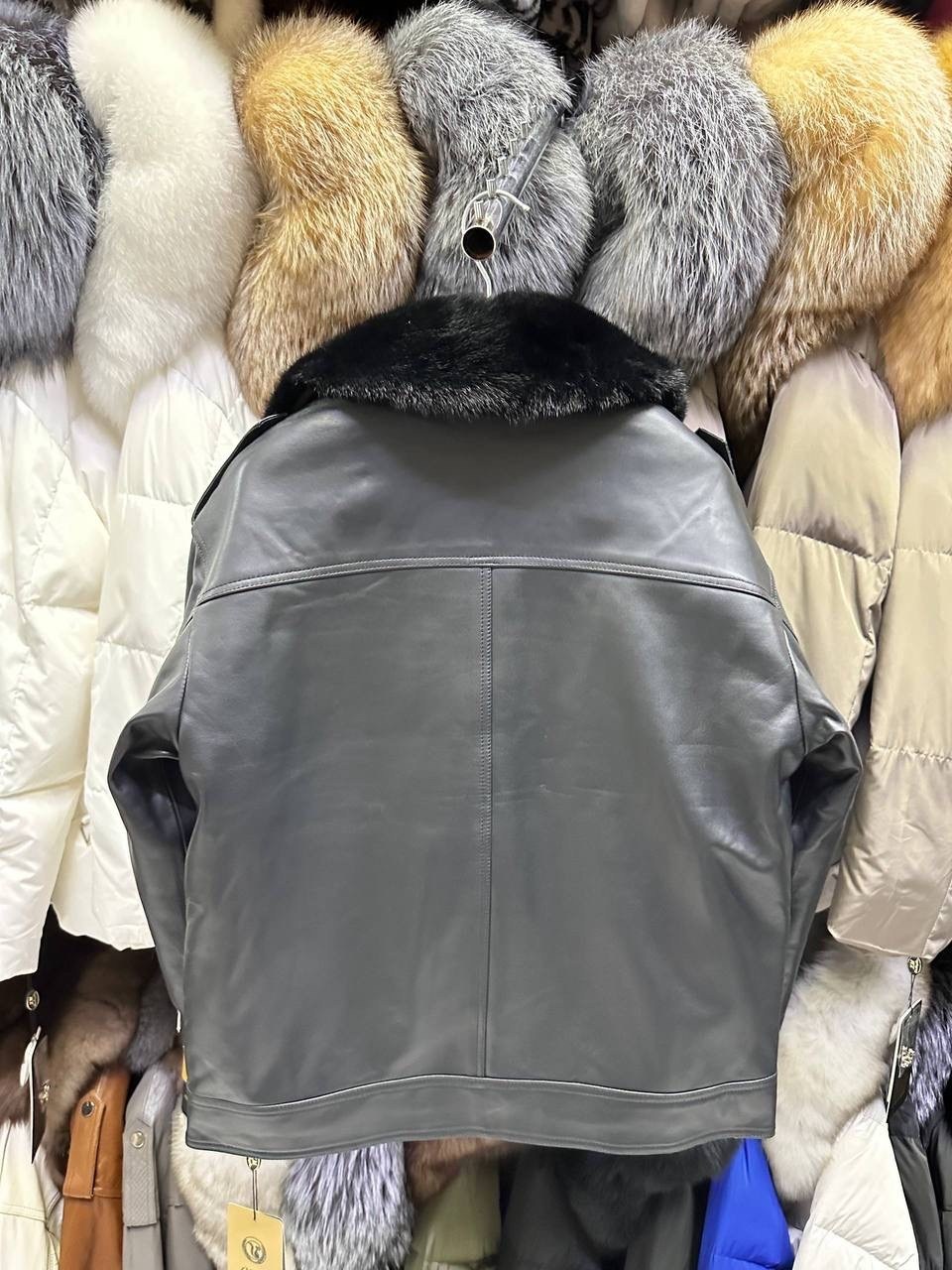 кожаная куртка с мехом,куртка натуральная кожа мех чернобурка,куртка с мехом,кожаная куртка с чернобуркой женская,кожанка с мехом