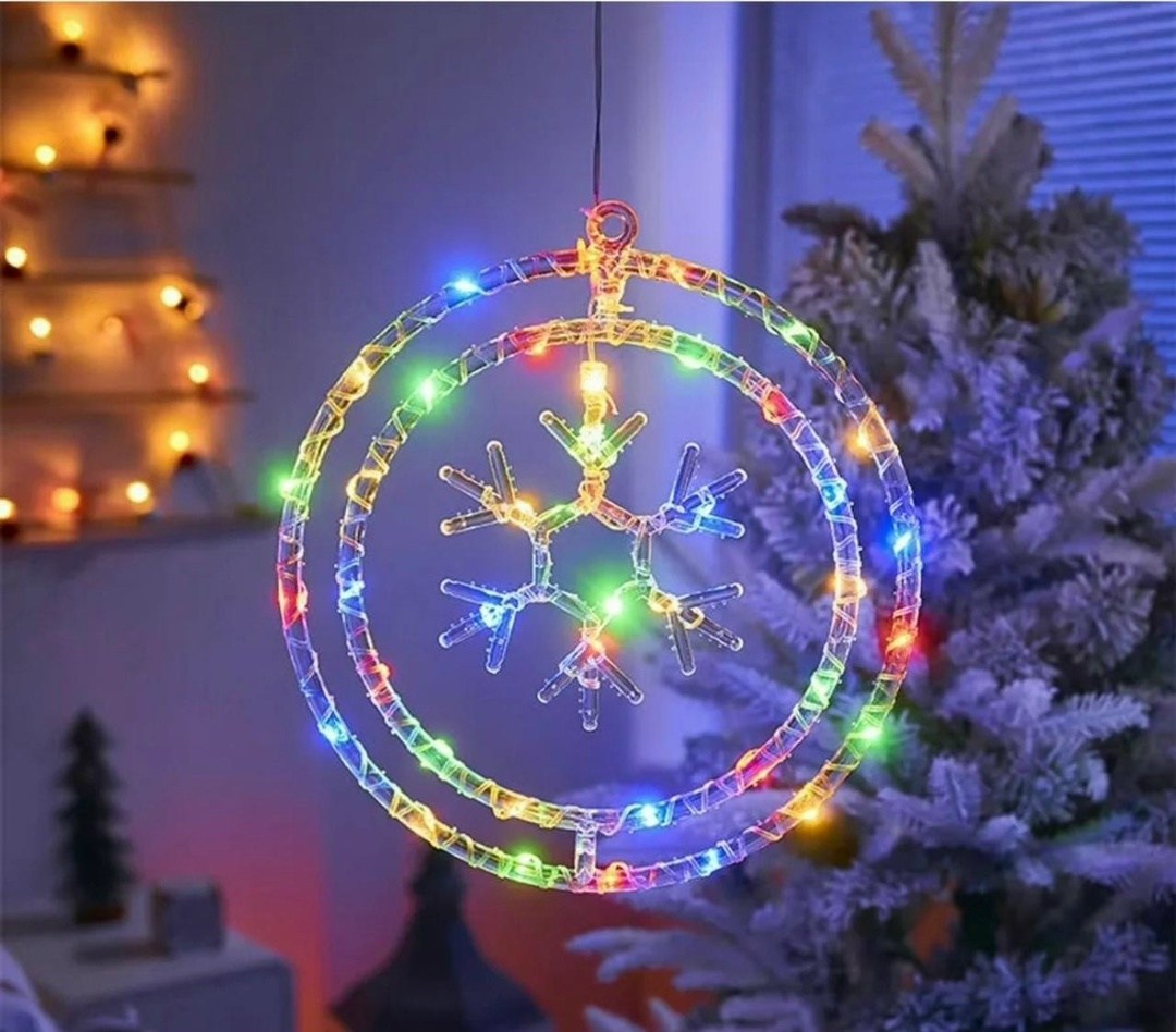 светодиодная гирлянда,подвесное украшение,украшение светодиодное,рождественский светильник,светильник украшение