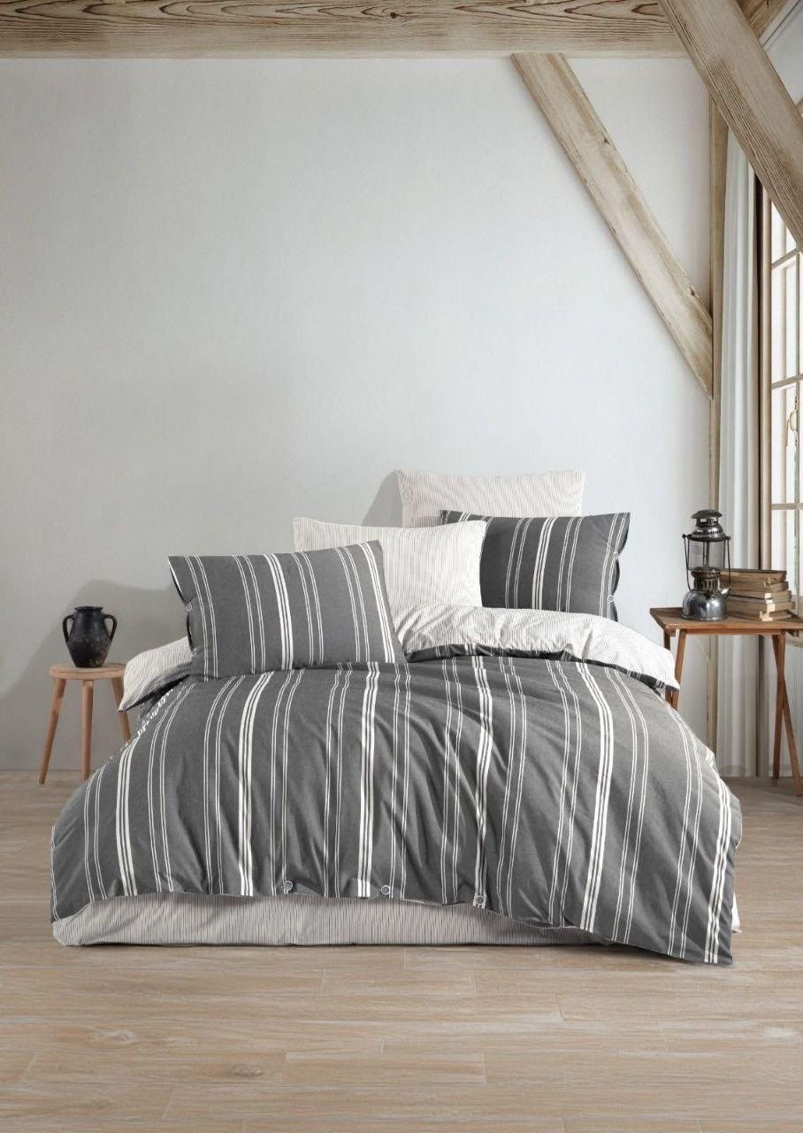 комплект постельного белья,постельного белья,комплект постельного белья tac,постельное белье из сатина,серое постельное белье