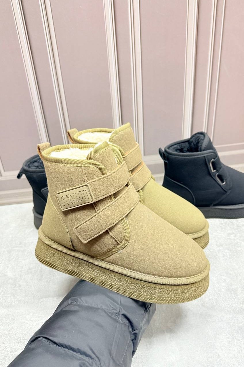 ,угги женские,угги короткие на липучках,угги,угги ugg 2411-26 chestnut