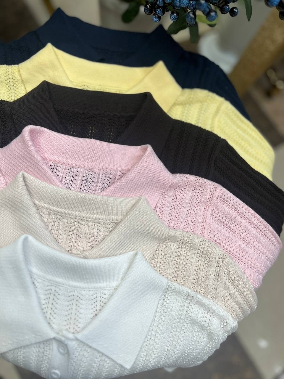 женская кофта,женская кофточка,вязаная рубашка,вязаная футболка,рубашка-поло