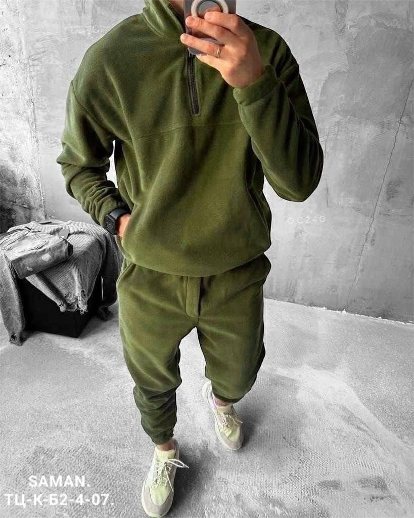 костюм на флисе,мужской спортивный костюм теплый на флисе,мужской флисовый костюм хаки,костюм спортивный,флисовые костюмы