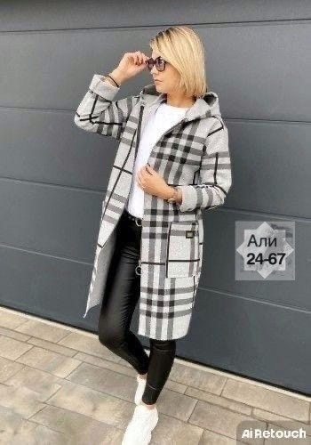 кардиган женский,пальто в клетку,кардиган женские в клетку,стильное пальто,женское пальто