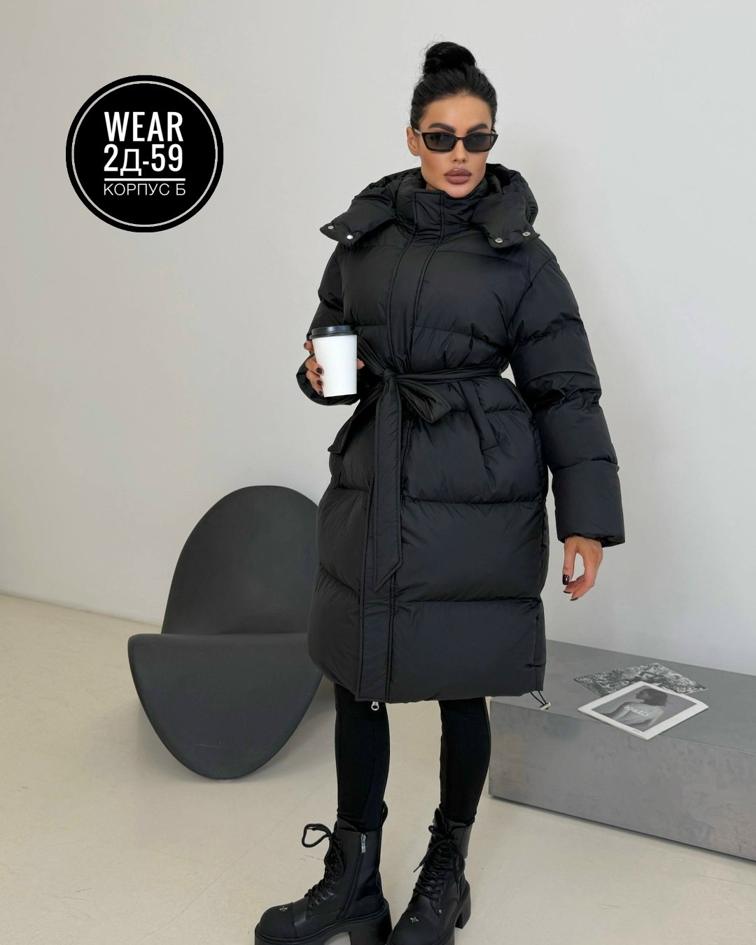 пуховик зимний длинный куртка с капюшоном t fashion,пуховик женский,зимние куртки,женская зимняя куртка,пуховик зимний длинный куртка с капюшоном