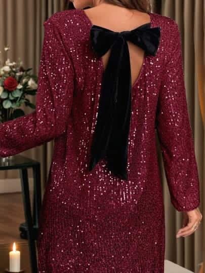 платье с пайетками,бордовое платье с пайетками,красное платье с пайетками,платье,платье бордовое паетки