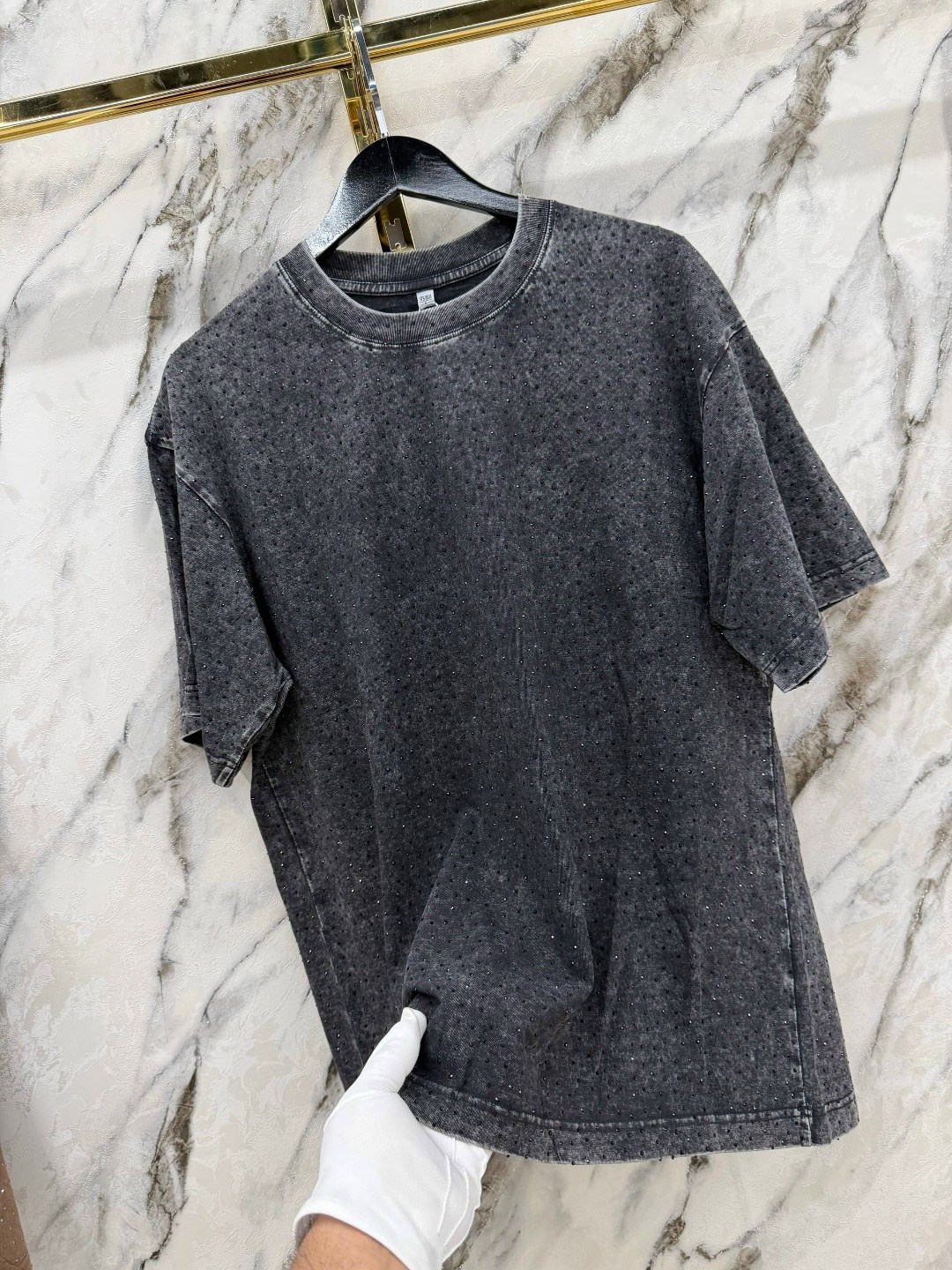 футболка женская,футболка оверсайз со стразам,футболка фиолетовая,футболка со стразами женская,женская футболка оверсайз