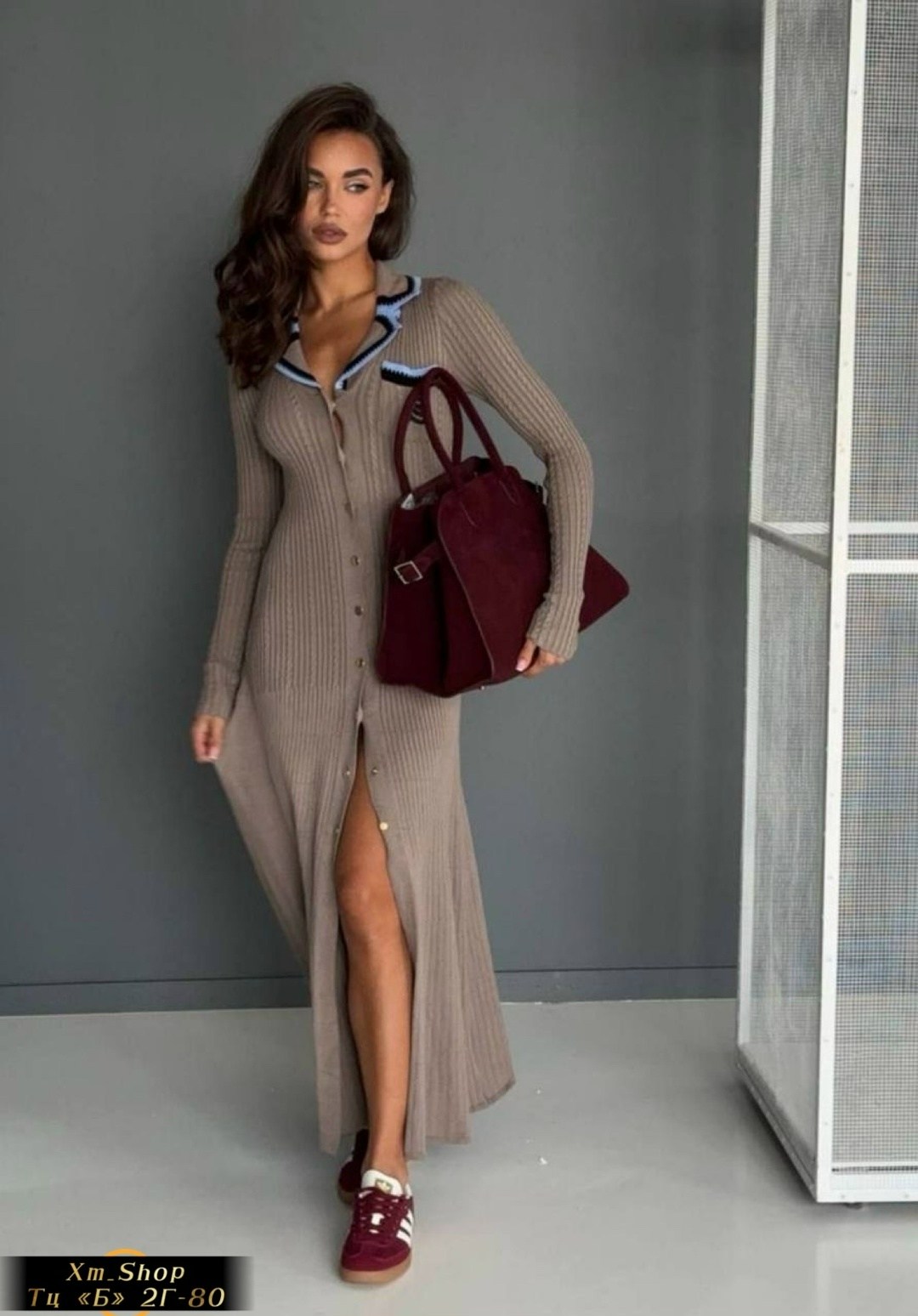 трикотажное длинное платье,платье стильное,трикотажное платье,платье трикотажное лапша с воротником sila_style,платье лапша