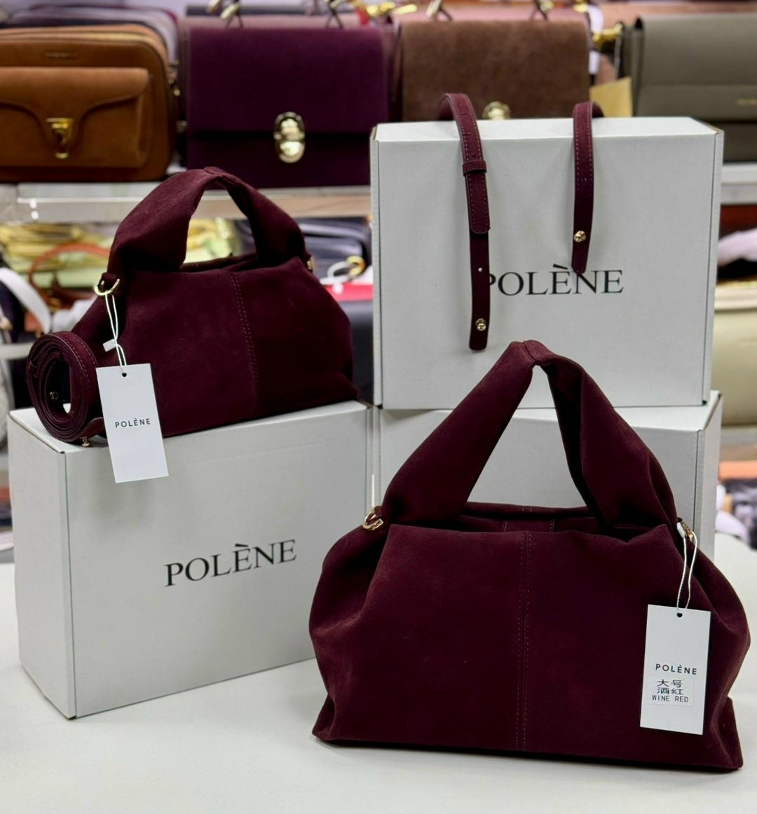 женская замшевая сумка,сумка женская polene натуральная замша,сумка polene натуральная замша светло-коричневый,замшевая сумка,замшевые сумки для женщин