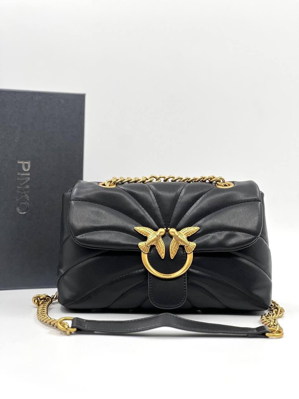 сумка pinko,сумка женская pinko,сумка pinko черный,сумка через плечо pinko,мини-сумка через плечо love puff pinko черный