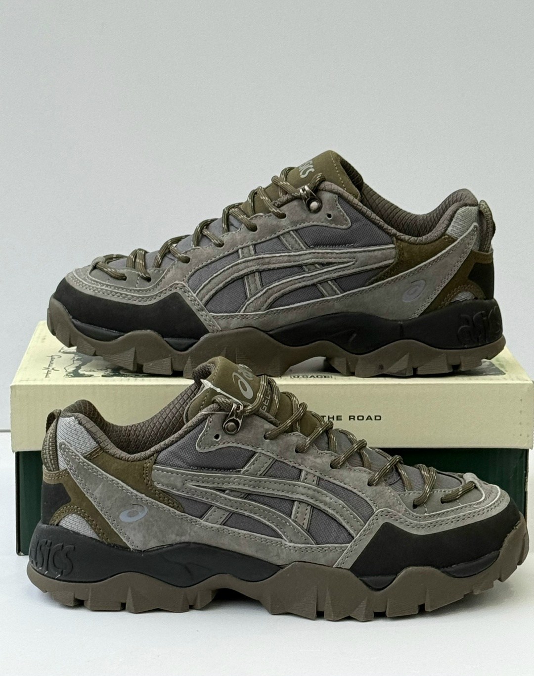 кроссовки asics gel-pickax,,мужские кроссовки asics,кроссовки asics,asics gel pickax outdoor shoes unisex volcanic gray