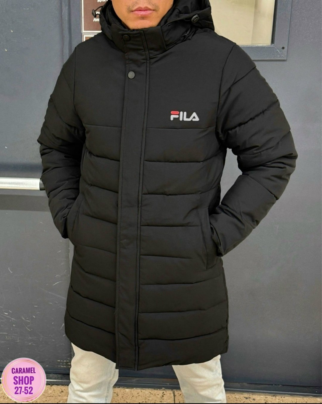 мужская зимняя куртка,пуховик fila мужской s,пуховик fila мужской,куртка fila мужская зимняя,куртка удлиненная