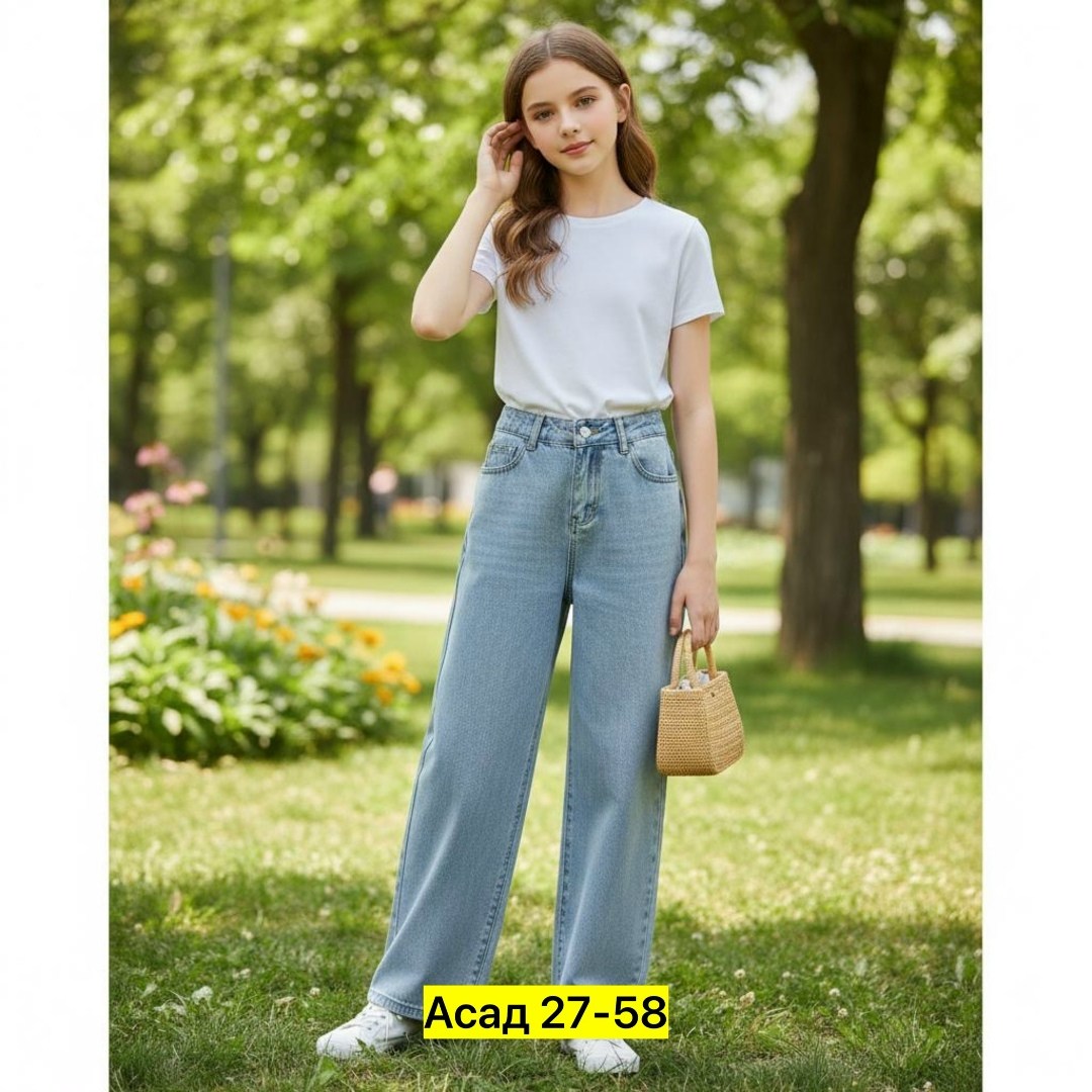 модные джинсы,джинсы к школе,джинсы широкие,джинсы для девочки палаццо,джинсы для девочки палаццо широкие подростковые