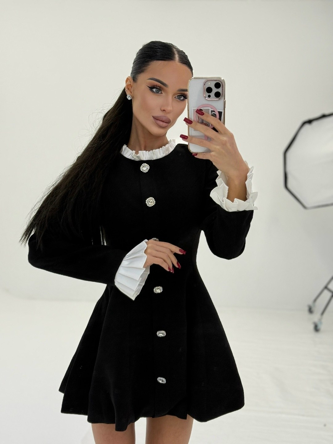 платье с бантом,платье в стиле,платье с воротником,женское платье с бантом,школьное платье