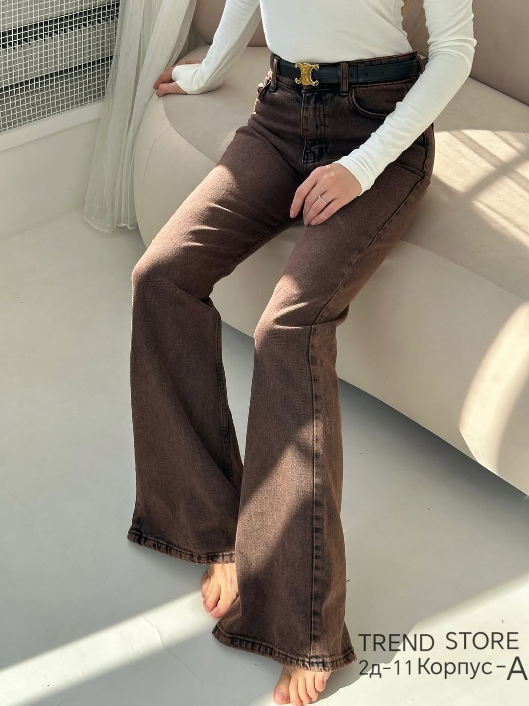 джинсы клеш женские,коричневые джинсы,джинсы брюки,женские джинсы,коричневые джинсы женские