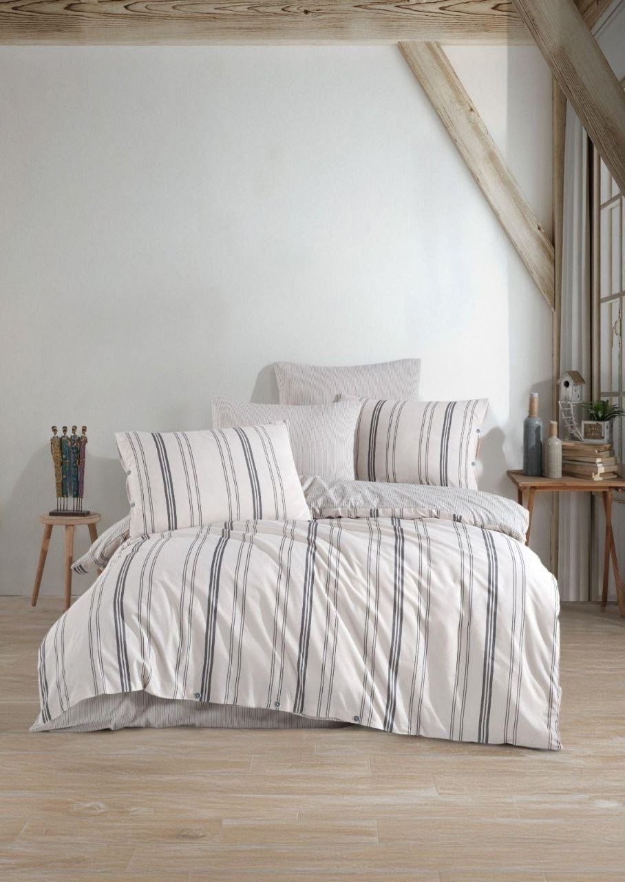 комплект постельного белья,постельного белья,комплект постельного белья tac,постельное белье из сатина,серое постельное белье