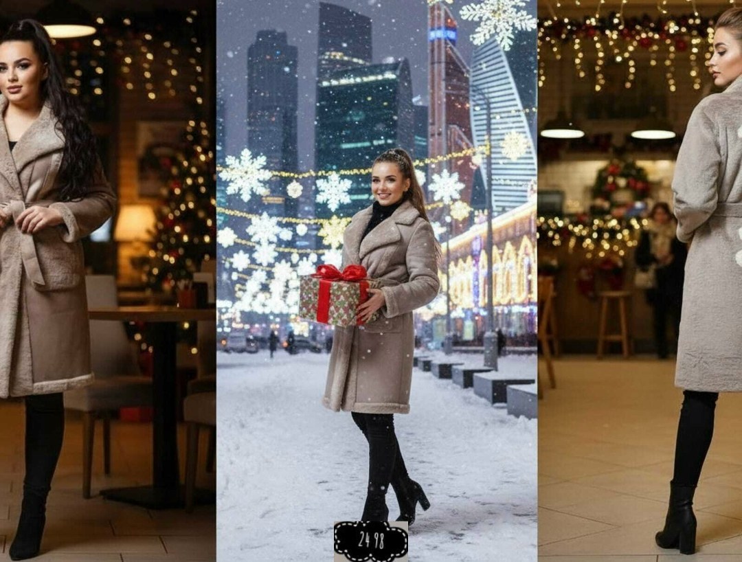 дубленка женская,шуба из овчины,пальто,дубленка искусственная trio zima,пальто шуба