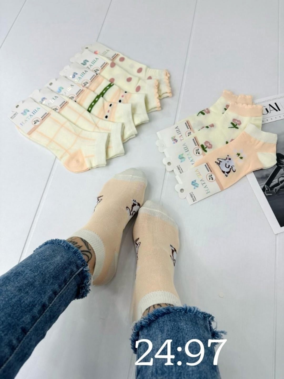 носки женские 10 пар,женские носки,короткие женские носки,носки оптом от производителя,носки оптом