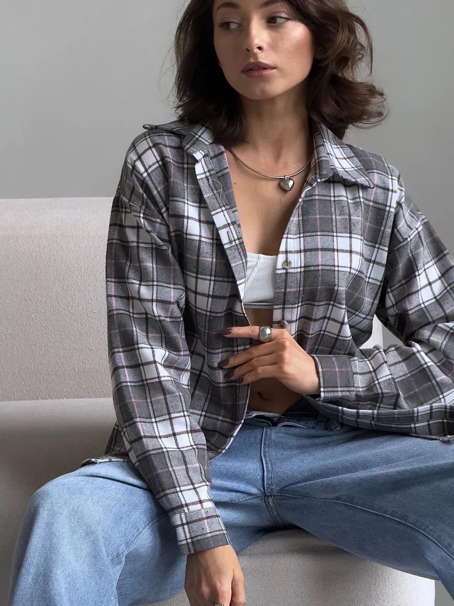женская рубашка в клетку оверсайз,рубашка в клетку женская,рубашка в клетку хлопковая оверсайз,рубашка в клетку оверсайз tom joy,рубашка в клетки