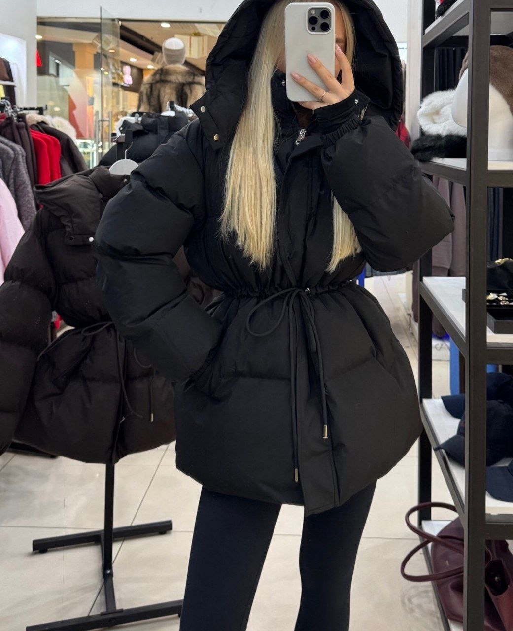 куртка с поясом,пуховик женский,пальто пуховик,женская зимняя куртка,зимняя куртка с поясом