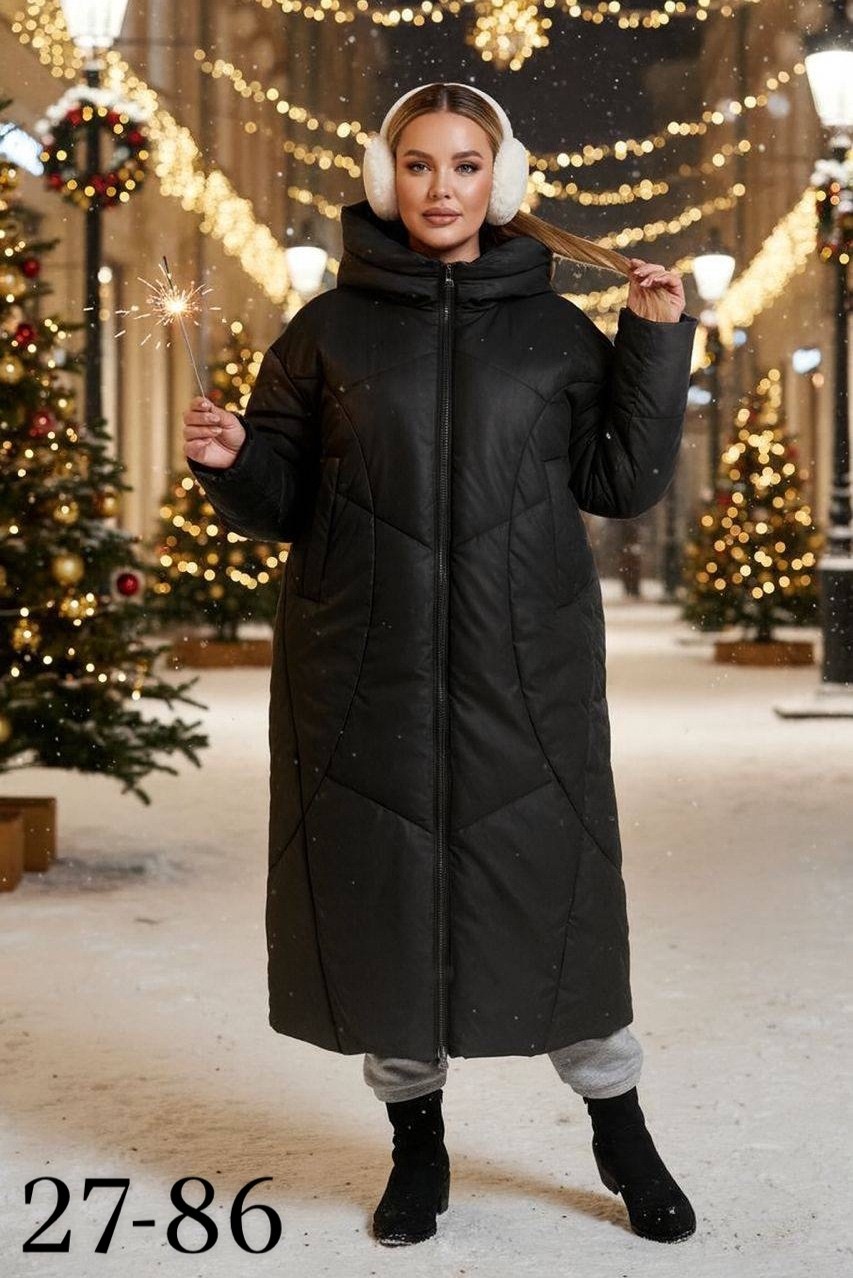 черное стеганое пальто фабрика артесса 74 размера,пуховик пальто,пуховик женский,стеганое пальто женское,пальто женское зимнее