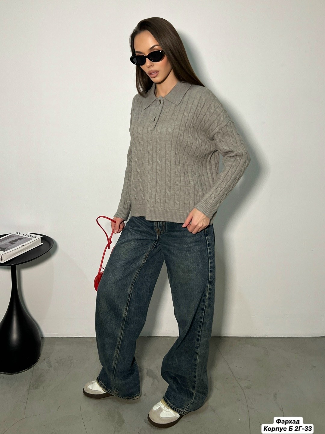 женская кофта,свитера женские,свитер оверсайз вязаный с горлом pavlotti,вязаные свитера,свитер джемпер женский