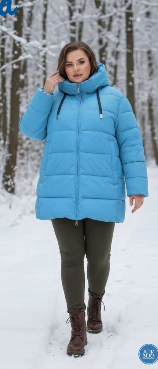 пуховик зимний большие размеры kira clo,женская зимняя куртка,пуховик зимний больших размеров kira clo 269326091,пуховик зимний больших размеров kira clo,демисезонная куртка