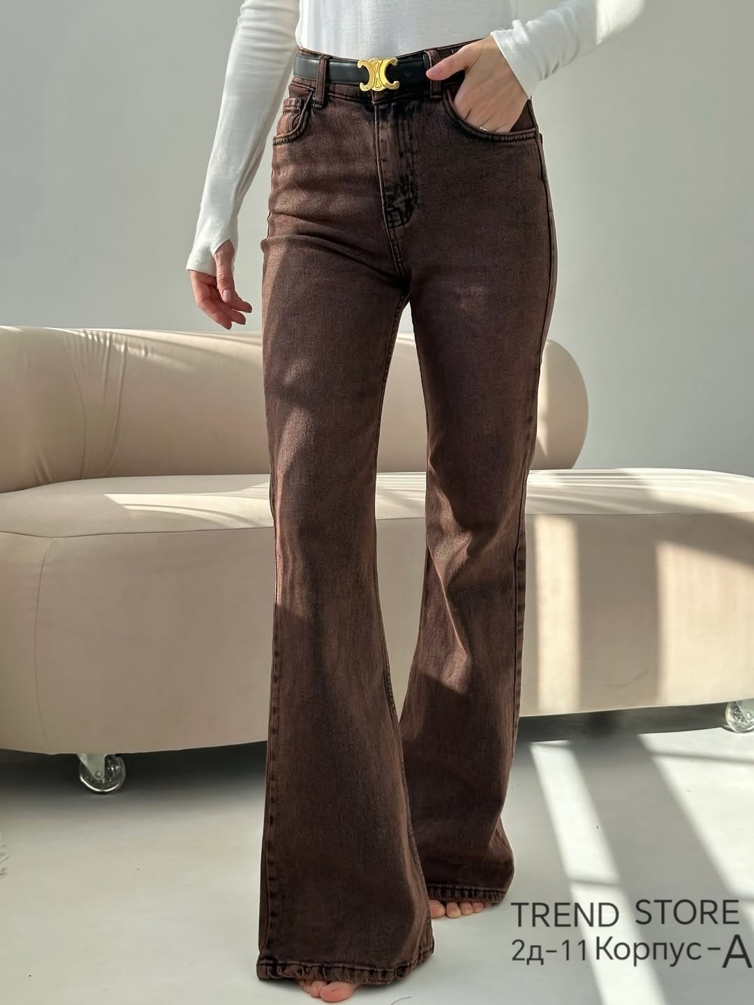 джинсы клеш женские,коричневые джинсы,джинсы брюки,женские джинсы,коричневые джинсы женские