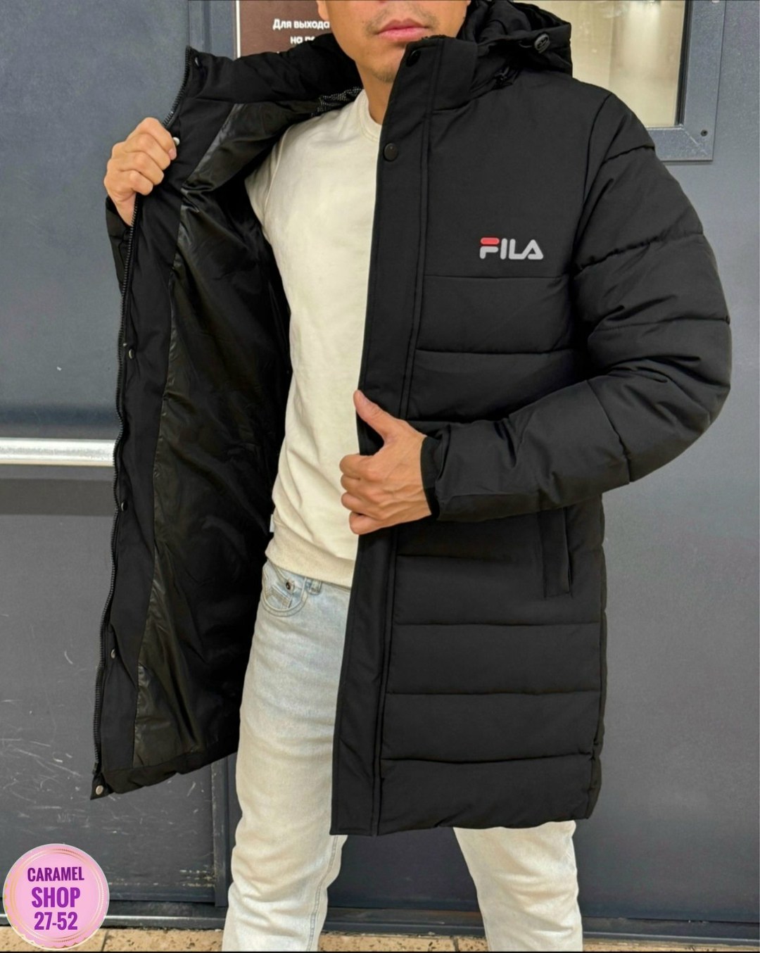 мужская зимняя куртка,пуховик fila мужской s,пуховик fila мужской,куртка fila мужская зимняя,куртка удлиненная