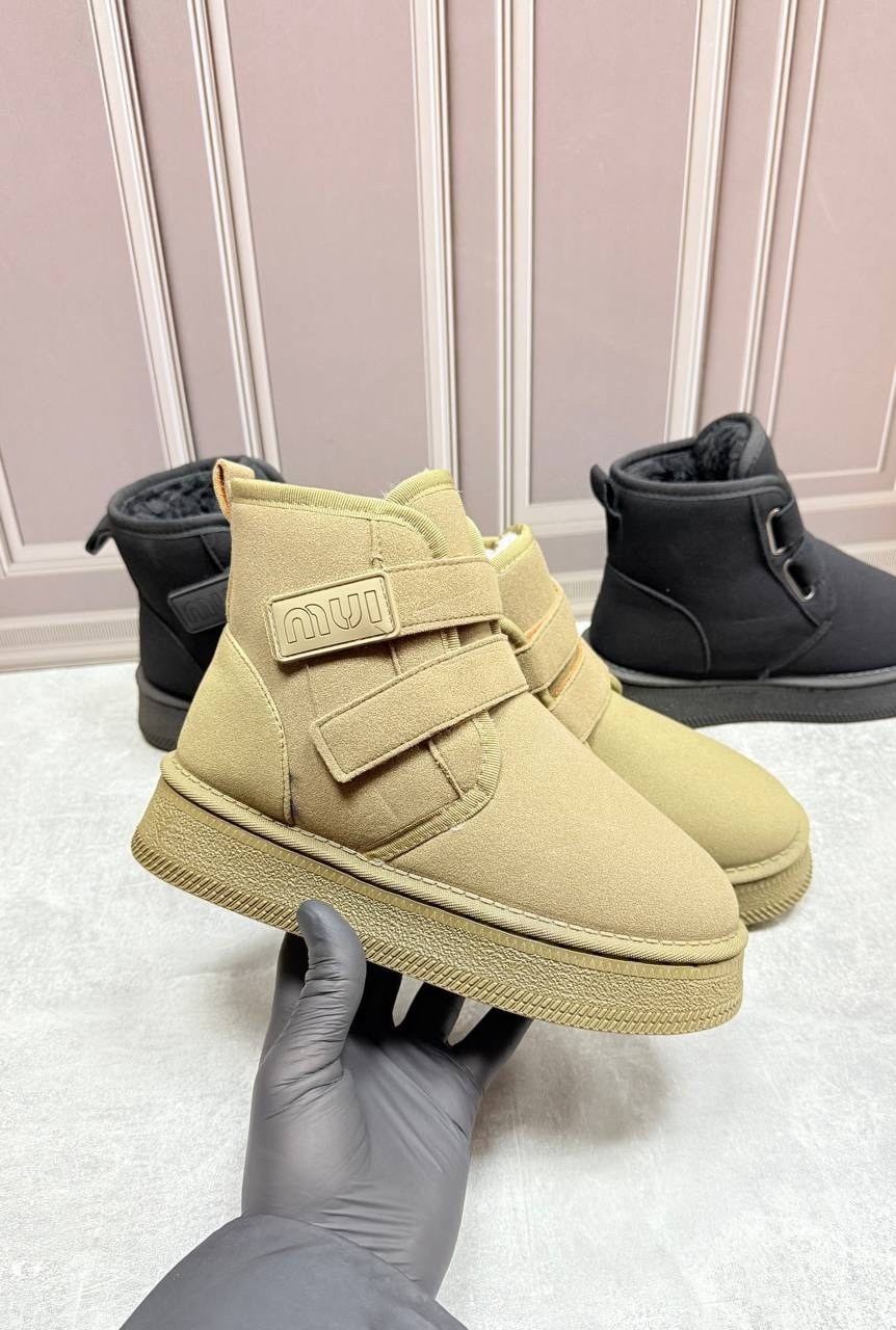 ,угги женские,угги короткие на липучках,угги,угги ugg 2411-26 chestnut