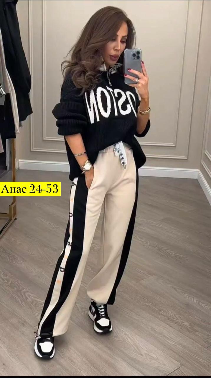 брюки спортивные женская,костюм двойка со штанами лампасами,спортивные штаны женские,брюки спортивные,костюм двойка женский