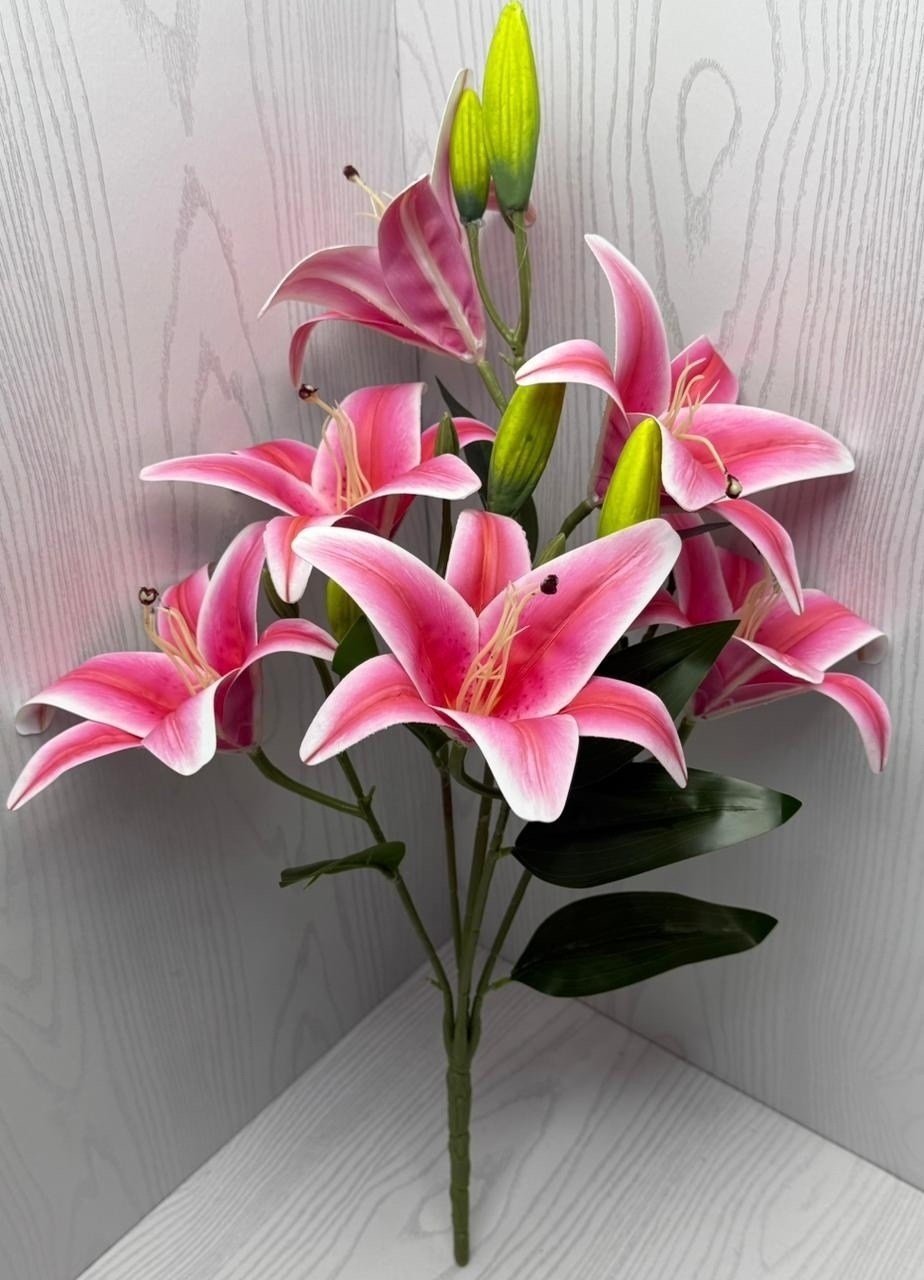 жёлтые лилии,желтая лилия,цветы искусственные лилии,лилии,лилии искусственные желтые