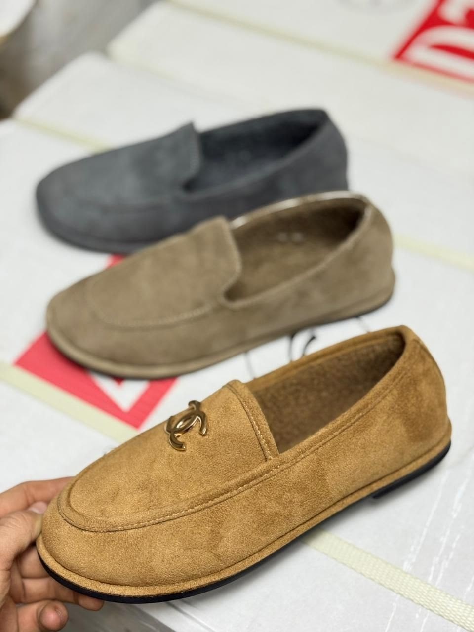 ,замшевые лоферы,лоферы chanel,мокасины,лоферы женские