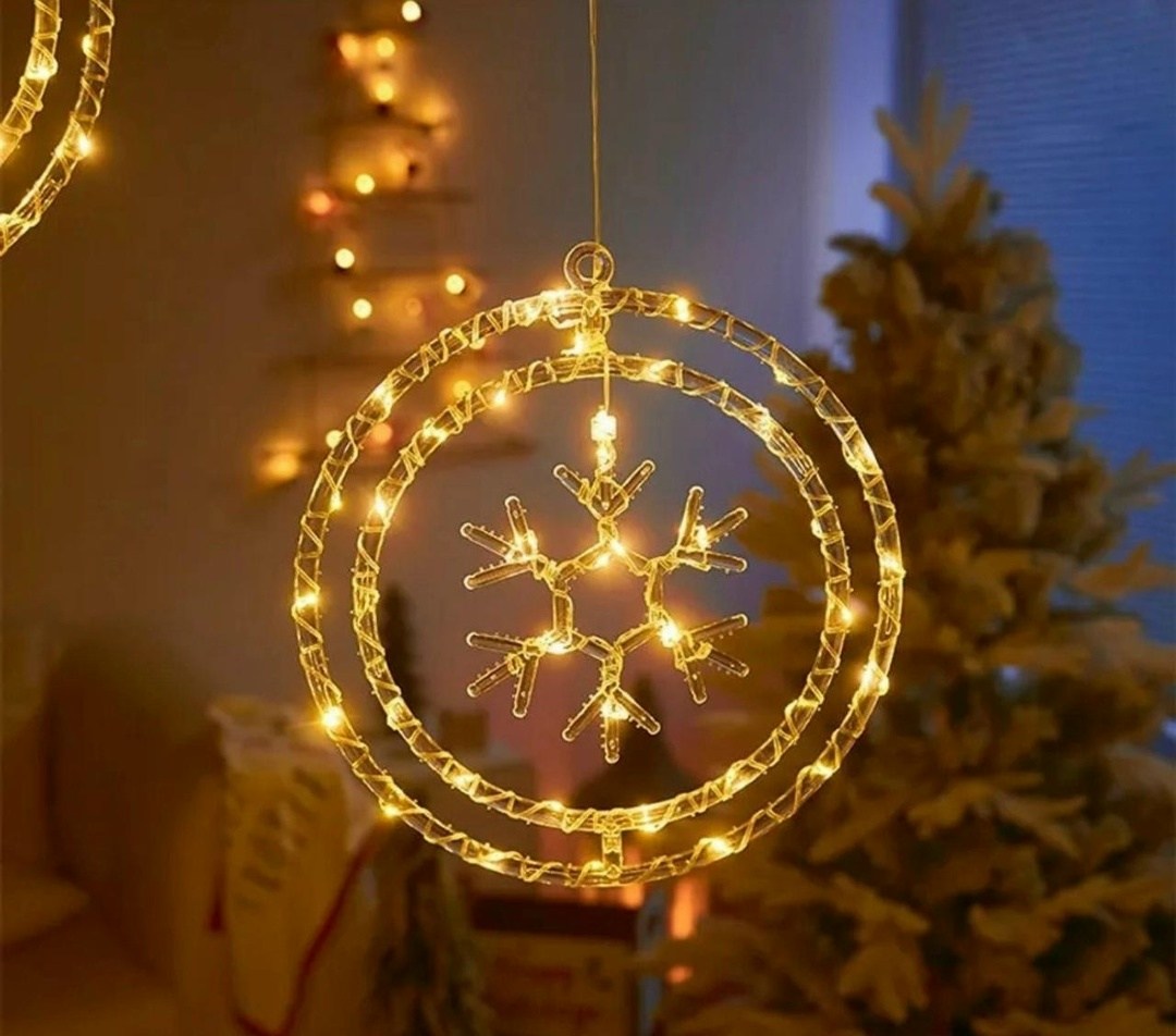 светодиодная гирлянда,подвесное украшение,украшение светодиодное,рождественский светильник,светильник украшение