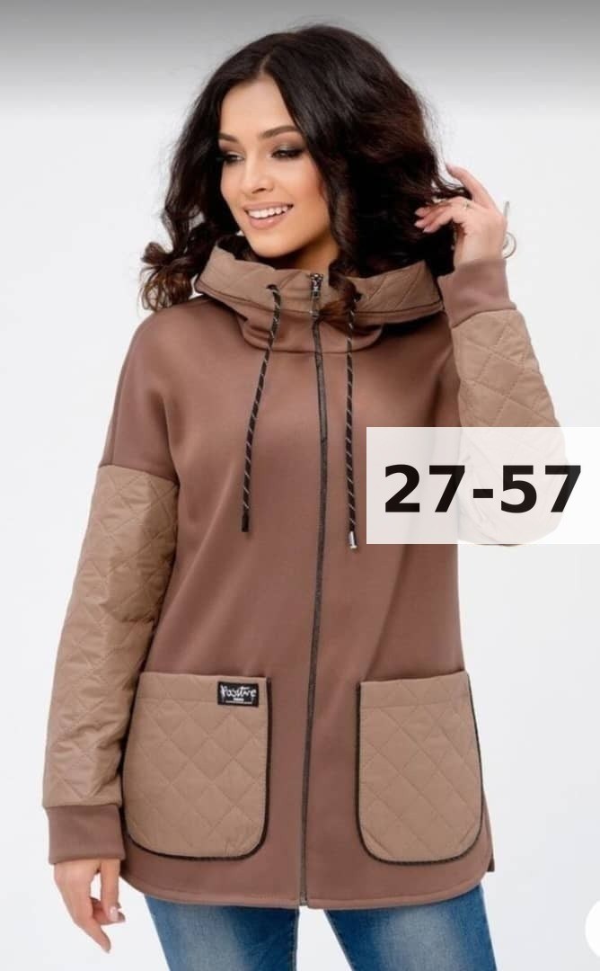 верхняя одежда для женщин,женская куртка,комбинированная куртка,флисовая куртка женская,верхняя одежда женская