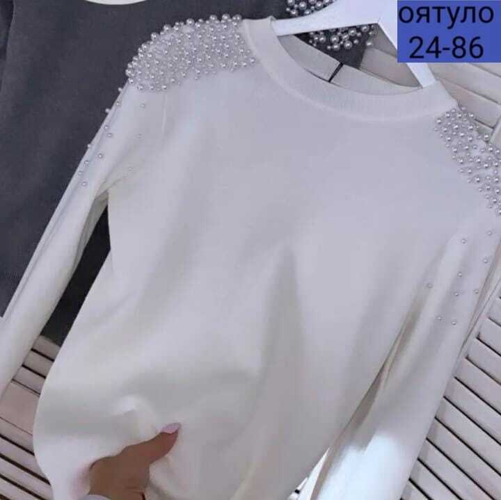 кофта с бусинами,кофта с бусинками,свитер с бусинками,джемпер с жемчужинами,джемпер с бусинами