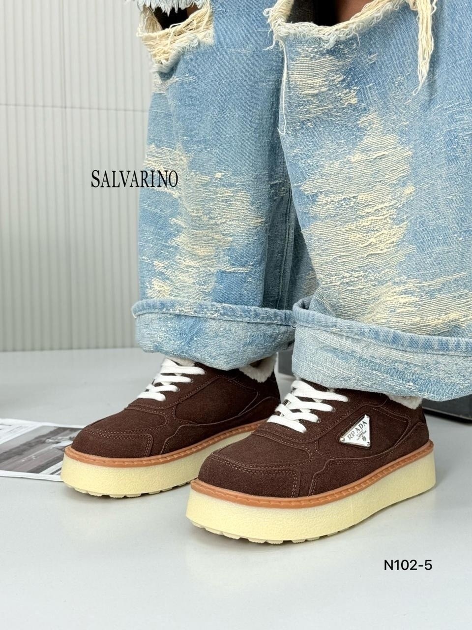 ,кеды замшевые зимние с мехом на высокой подошве trend shuz 273158517,кеды замшевые зимние с мехом на высокой подошве trend shuz,женские кроссовки,замшевые кроссовки