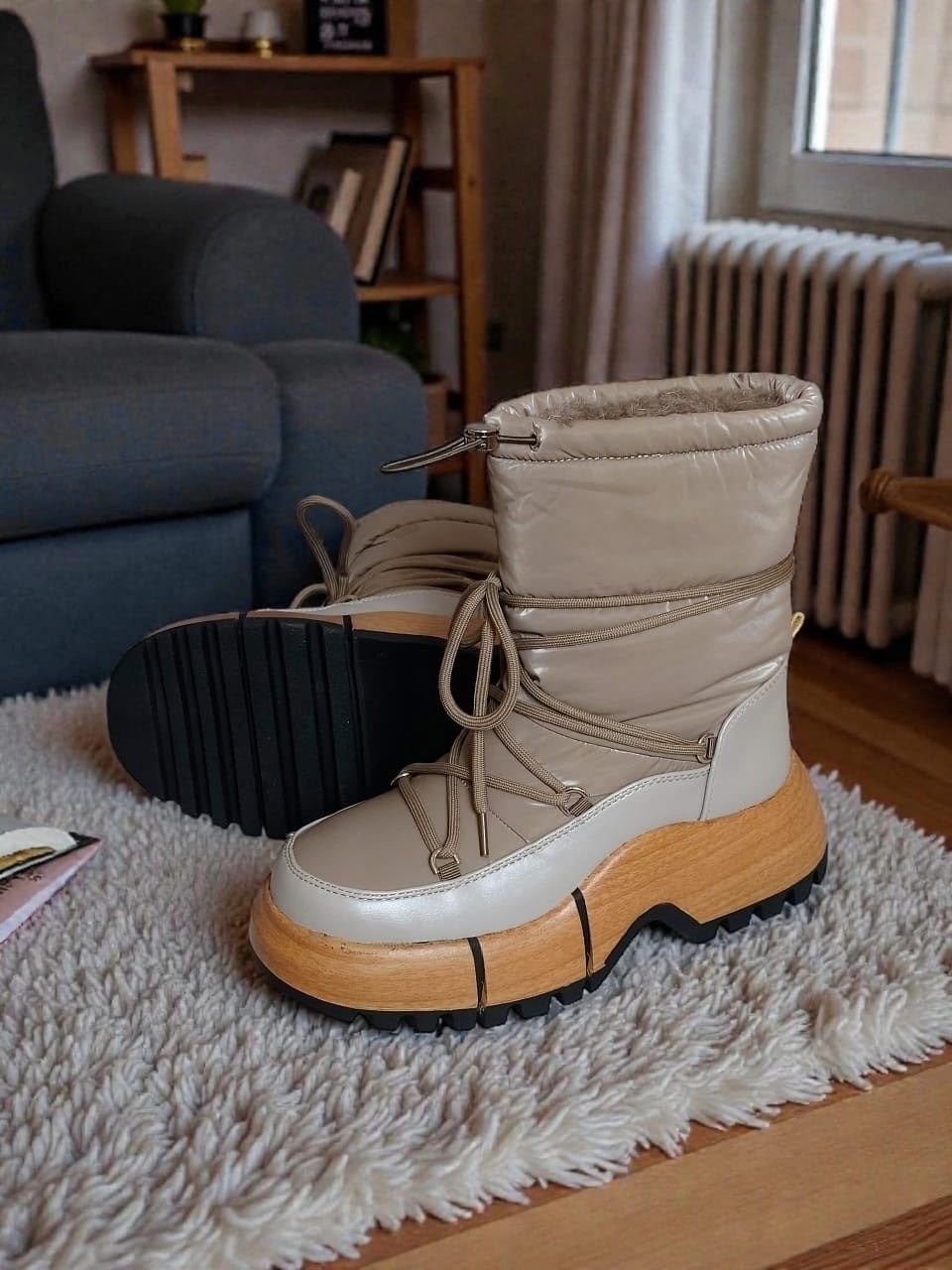 ,дутики,угги зимние дутики на платформе высокие ugg 268122242,зимняя ,женские дутики