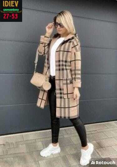кардиган женские в клетку,пальто в клетку,кардиган в клетку,пальто модное,стильное пальто