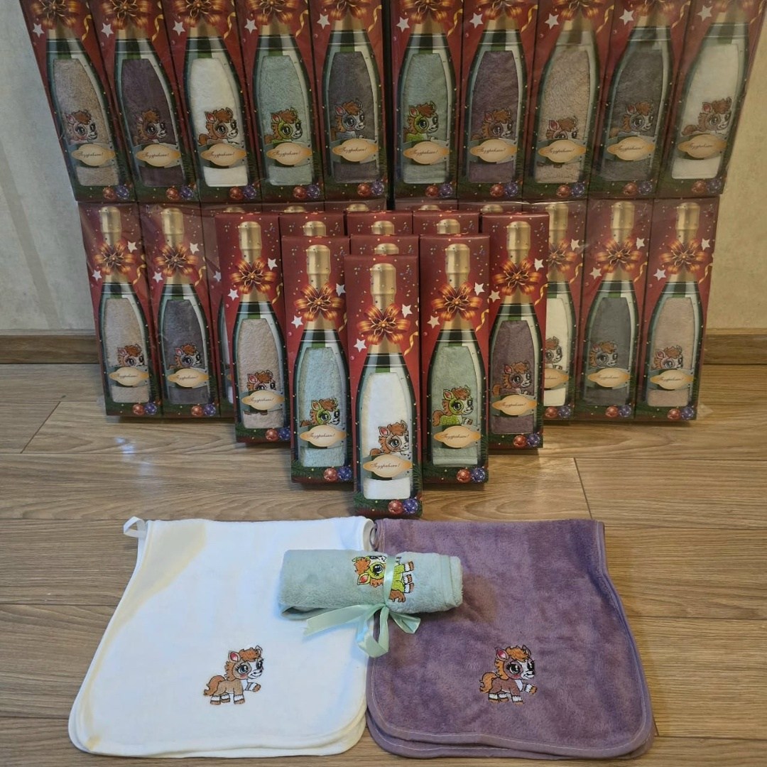 подарочные наборы полотенец,подарочные полотенца,набор полотенец,кухонные полотенца,полотенца