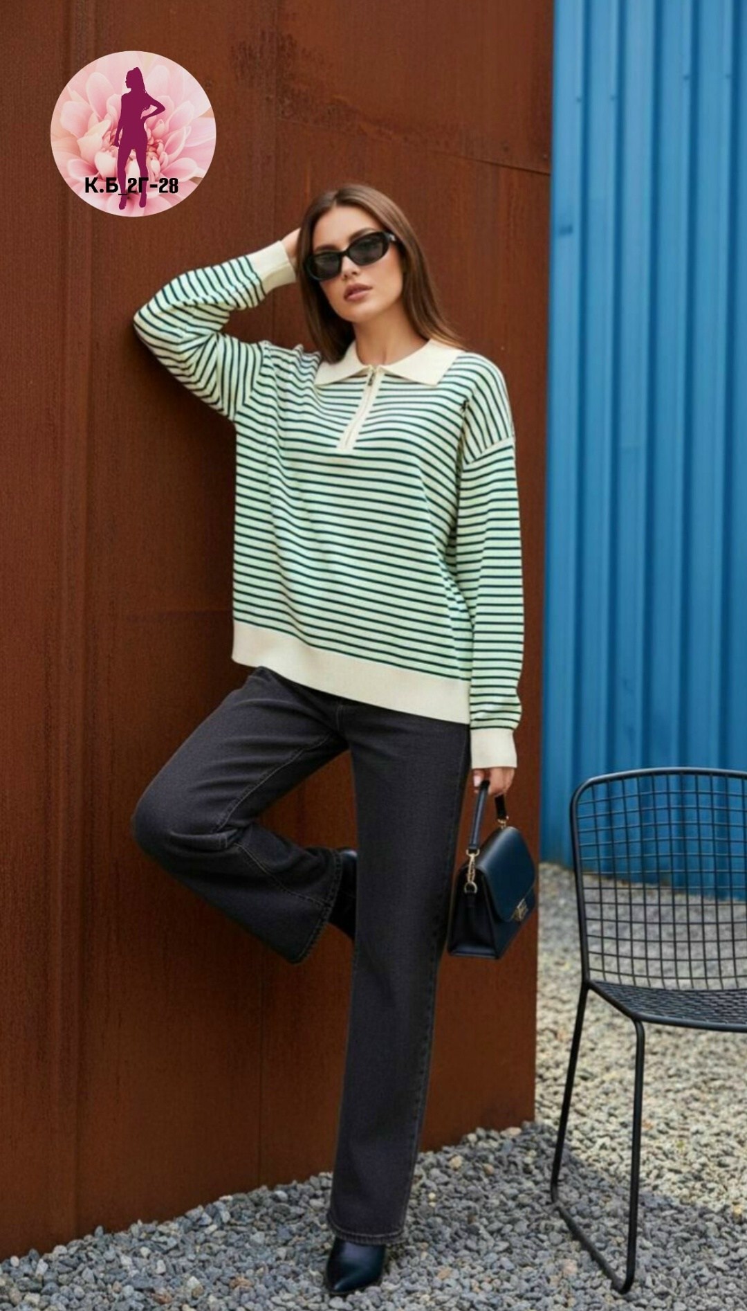 свитшот женский в полоску,женские джемпера,женский пуловер,свитшот поло женский в полоску,пуловер в полоску