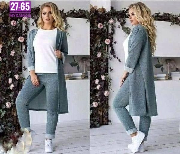 брючный костюм с кардиганом,женские брючные костюмы больших размеров,костюм с кардиганом,кардиган с брюками женские,модные костюмы