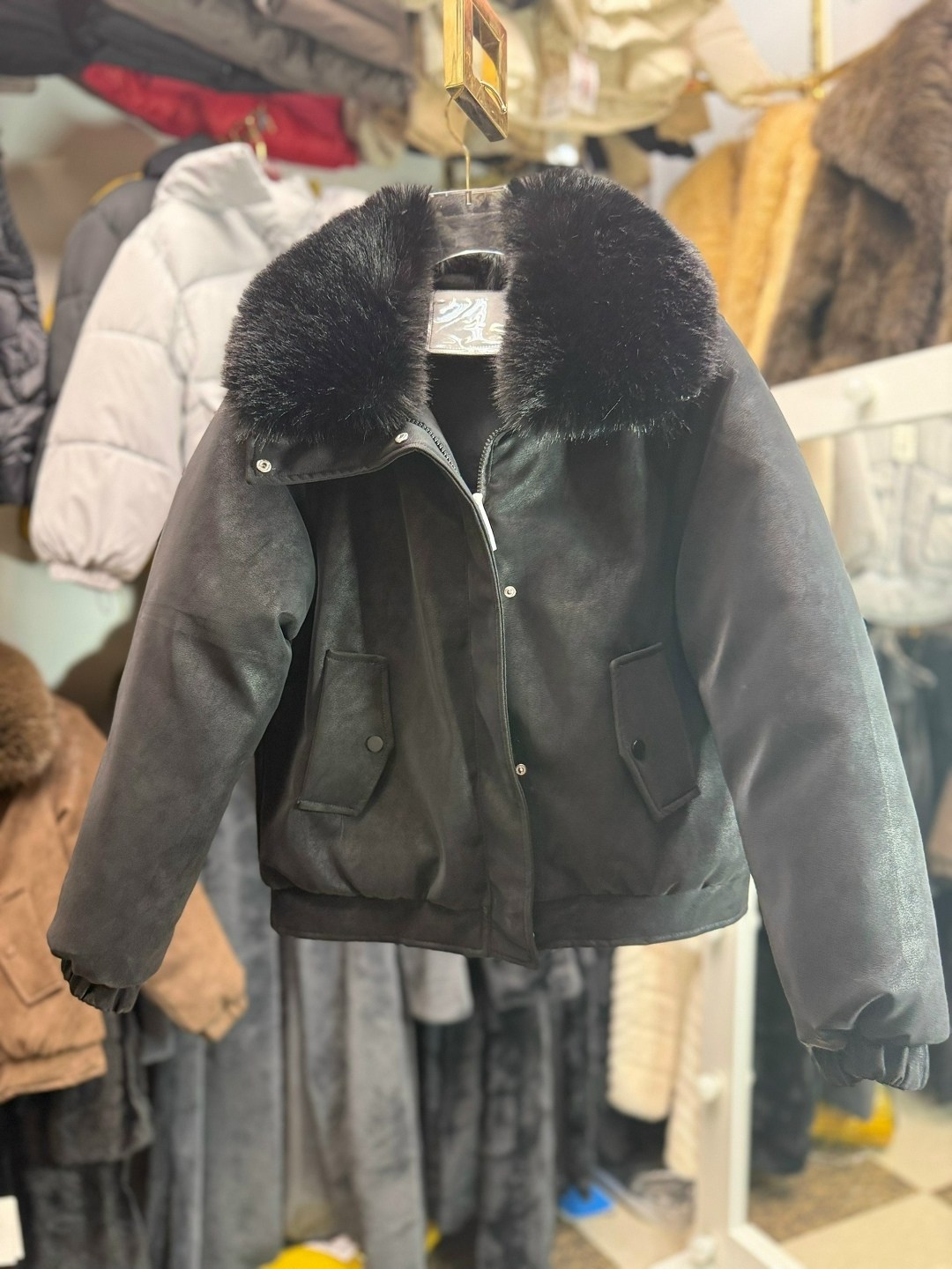 дублёнка miu miu,дубленка женская miu miu,куртка замшевая с мехом,женская дублёнка,куртка замшевая