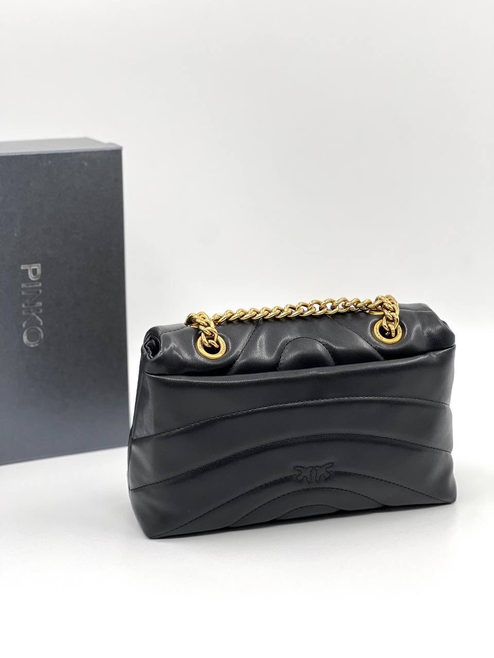 сумка pinko,сумка женская pinko,сумка pinko черный,сумка через плечо pinko,мини-сумка через плечо love puff pinko черный