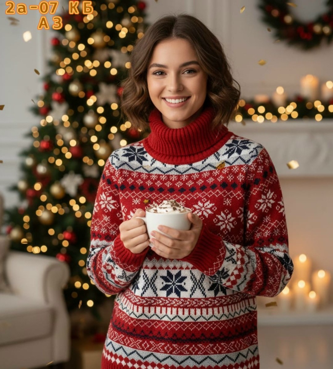 новогодний свитер,новогодний джемпер,свитер женский новогодний,рождественские свитера,свитер с горлом новогодний с оленями