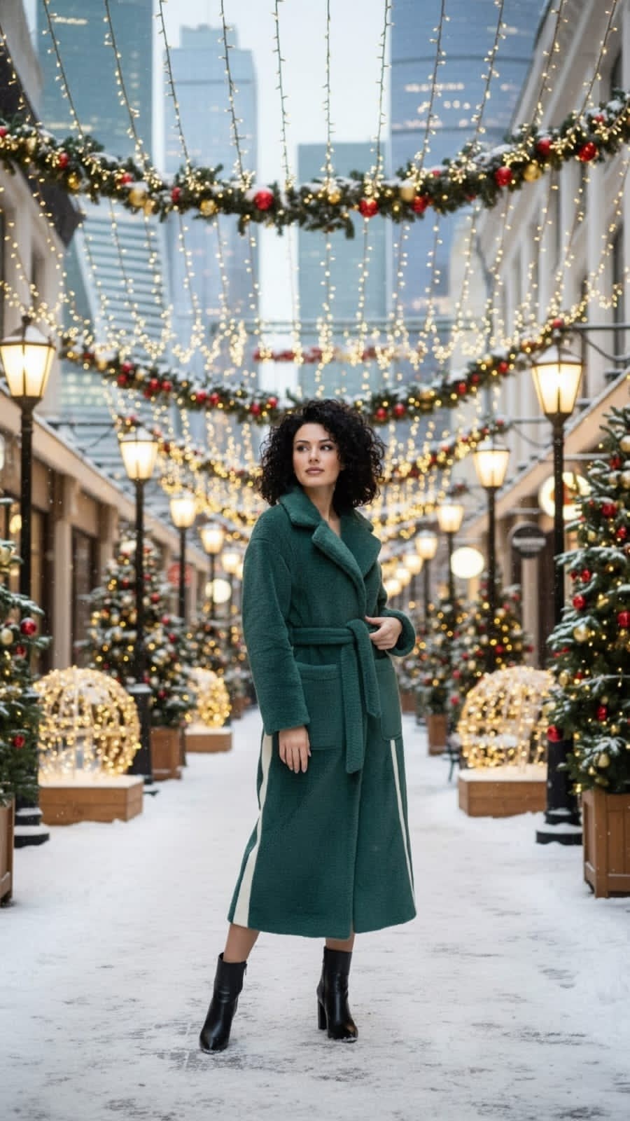 дубленка искусственная зимняя ice collection,дубленка двухсторонняя,пальто с мехом,зимние пальто женские,модные дубленки 2025