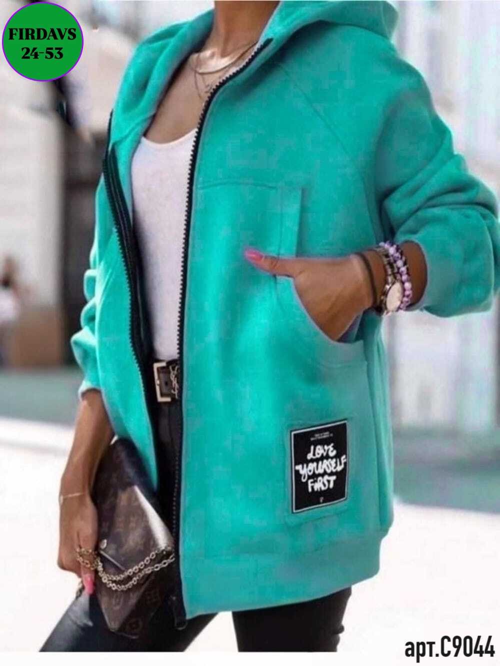 флисовая кофта,толстовка женская,модная толстовка,толстовка свободного кроя на молнии,одежда толстовка